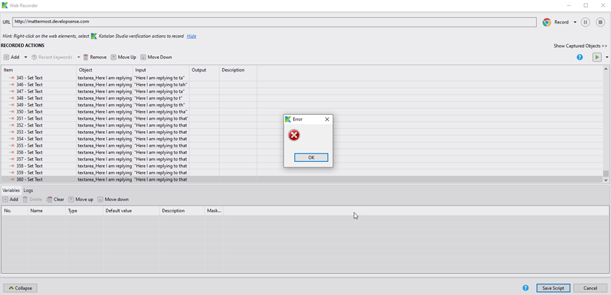 How to add a command to the right-click context menu - Katalon